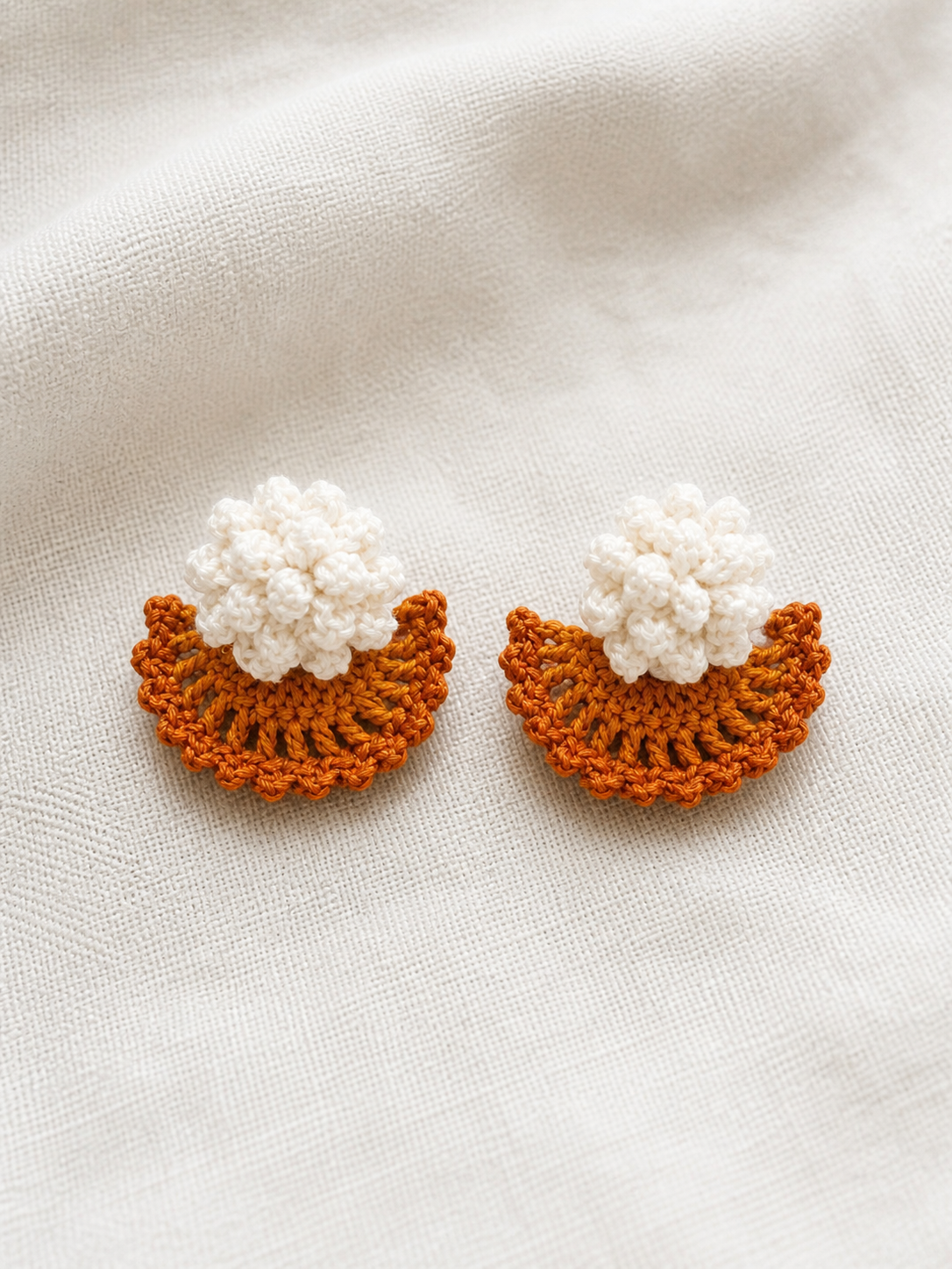 Marigold Petal Studs