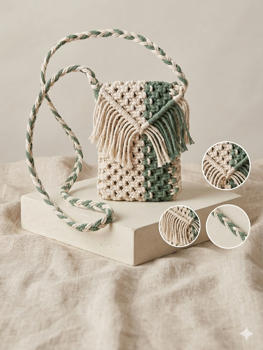 The Bohemian Duo Crossbody Pouch