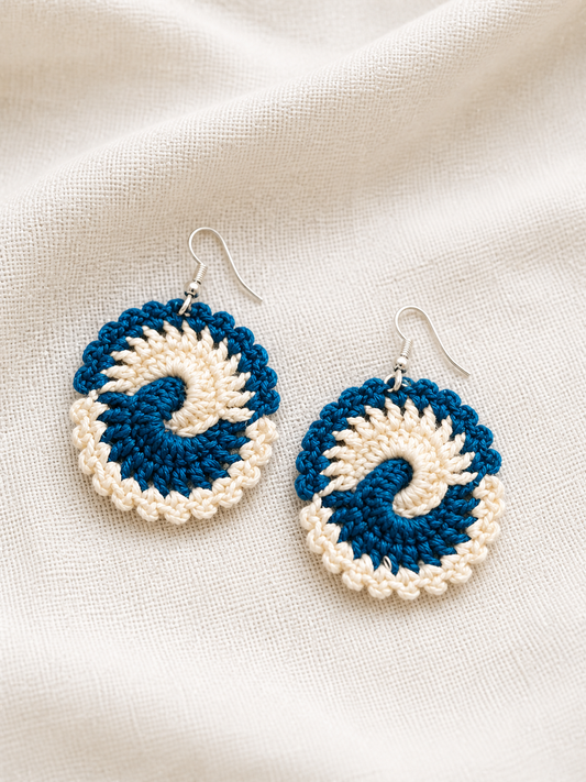 Navy Whirl Drops