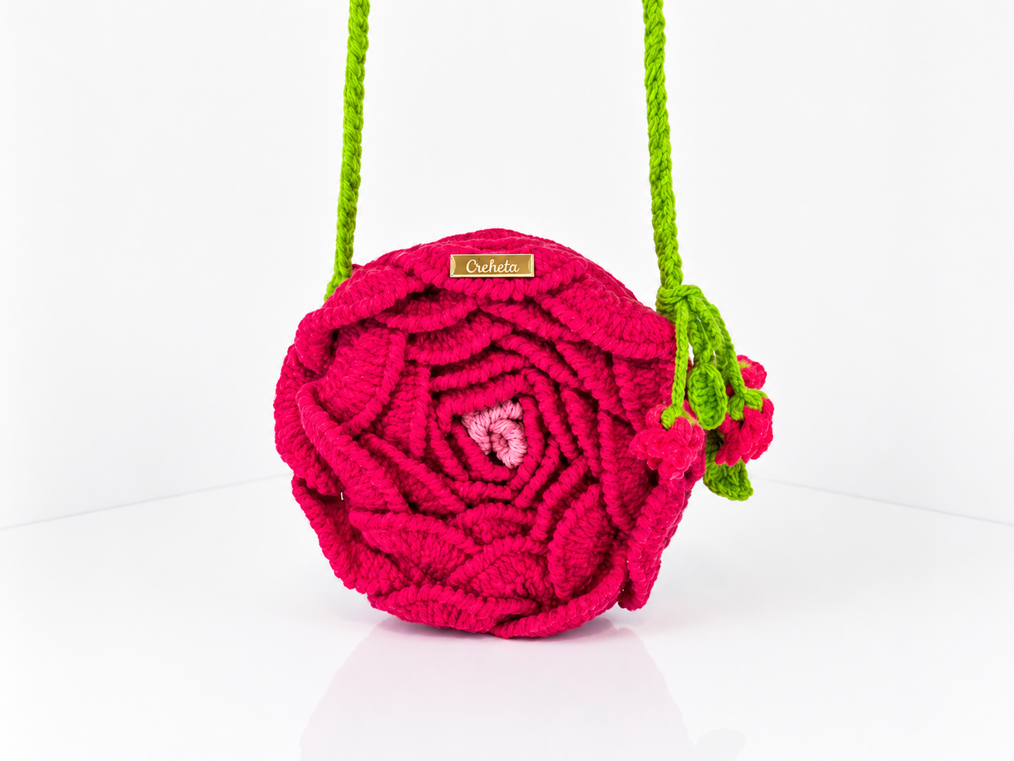 Fuchsia Pink Bloom Sling