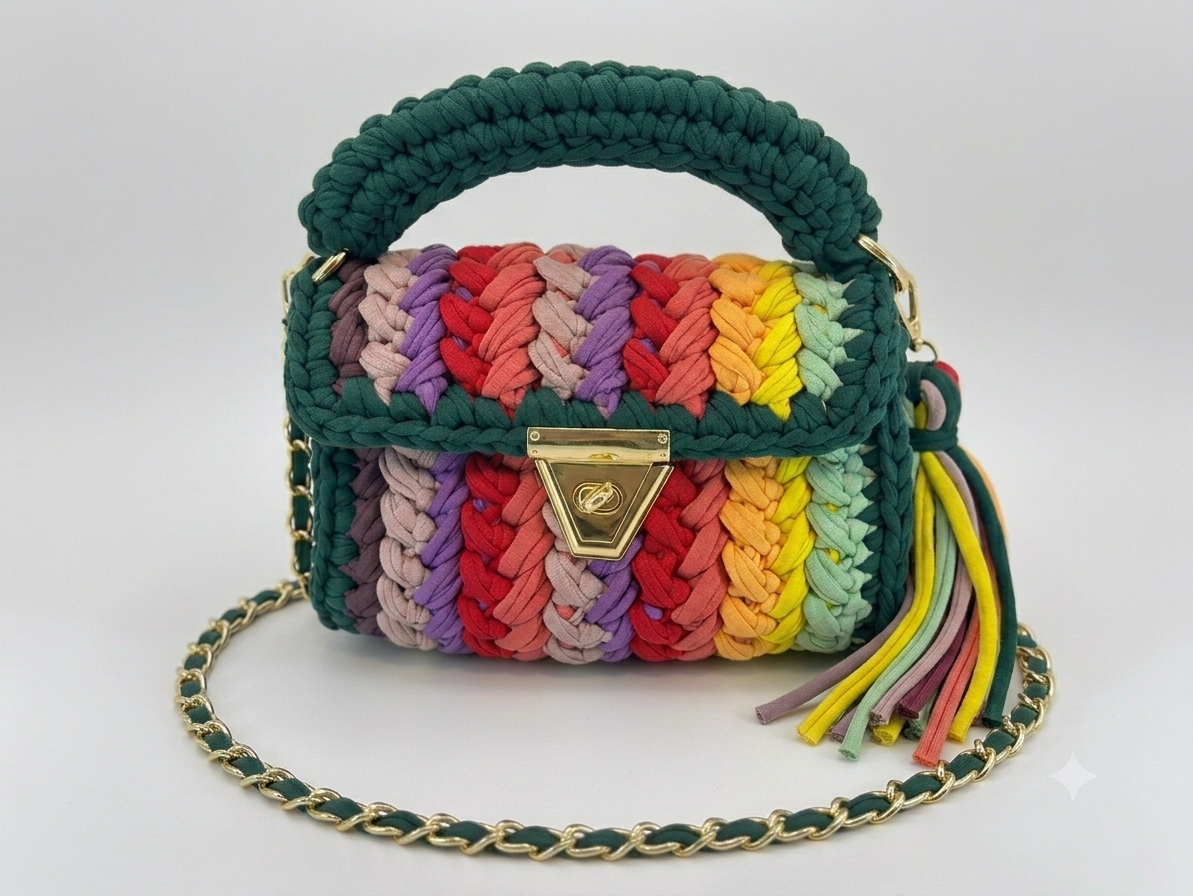 Aurora Mosaic Clutch
