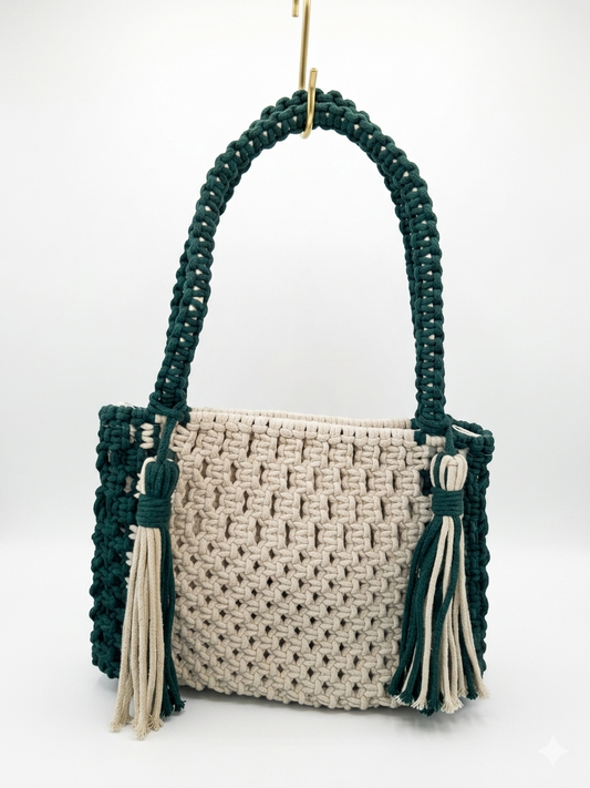 The Juniper Macrame Tote