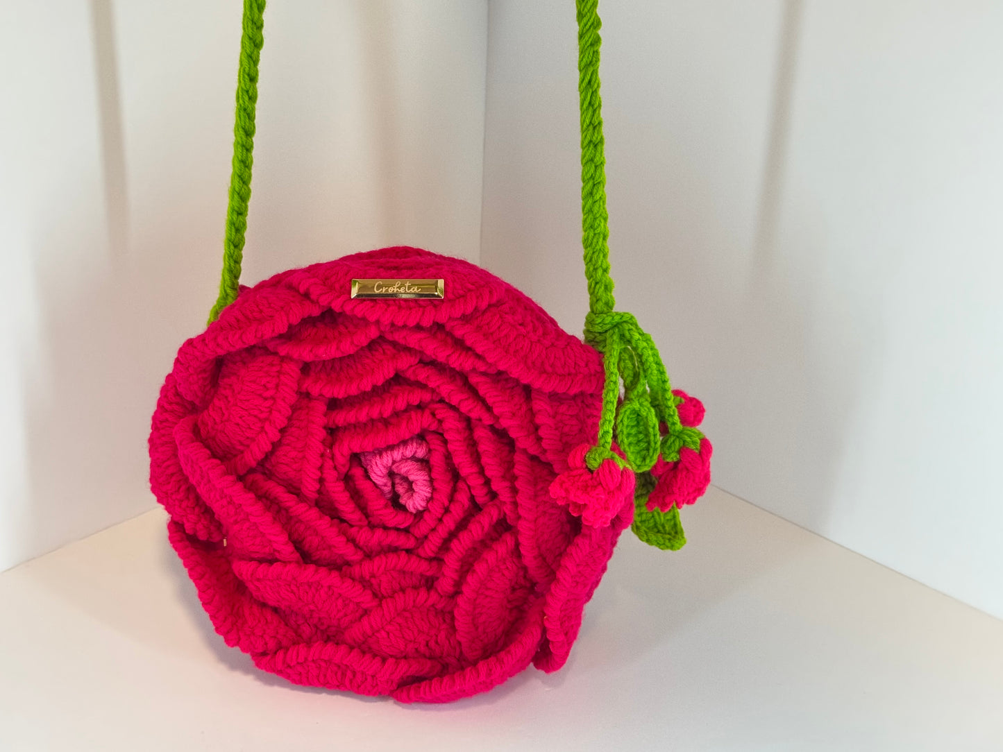 Fuchsia Pink Bloom Sling