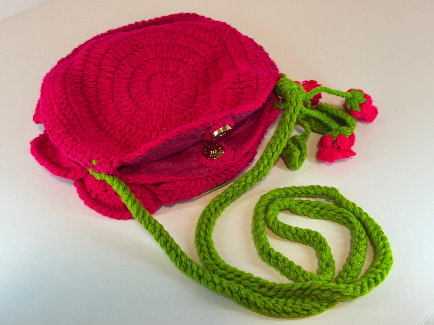 Fuchsia Pink Bloom Sling