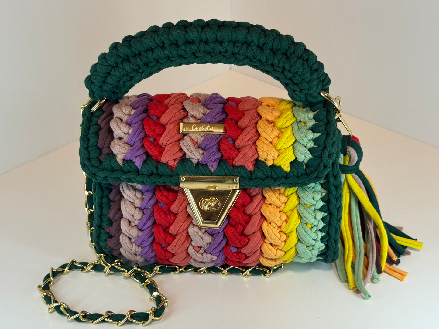 Aurora Mosaic Clutch