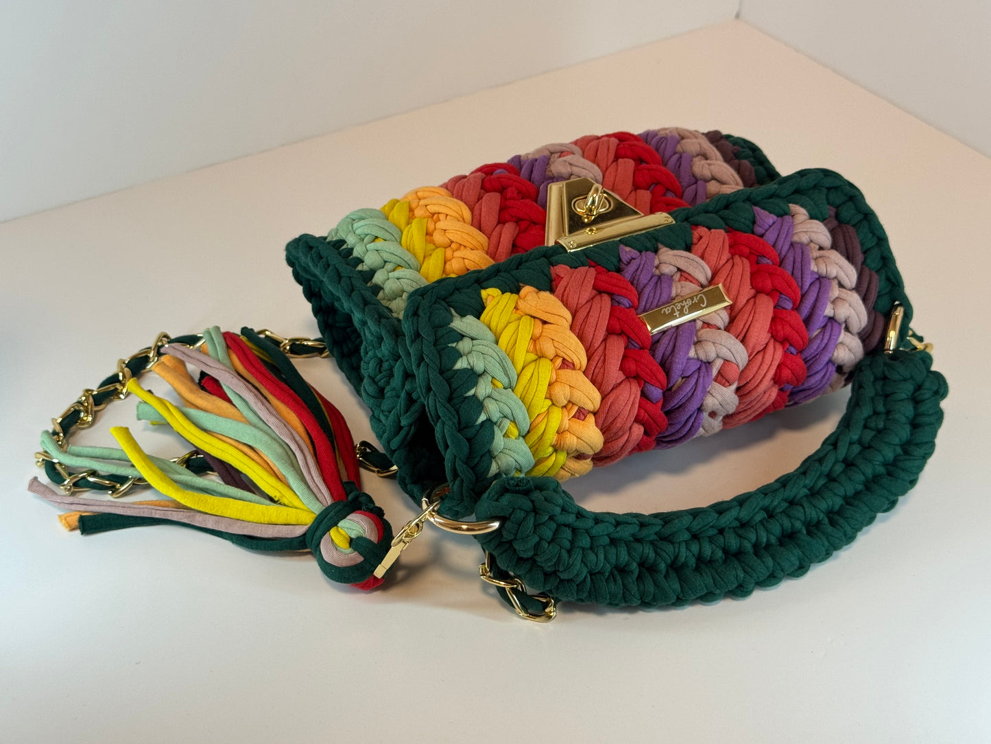 Aurora Mosaic Clutch