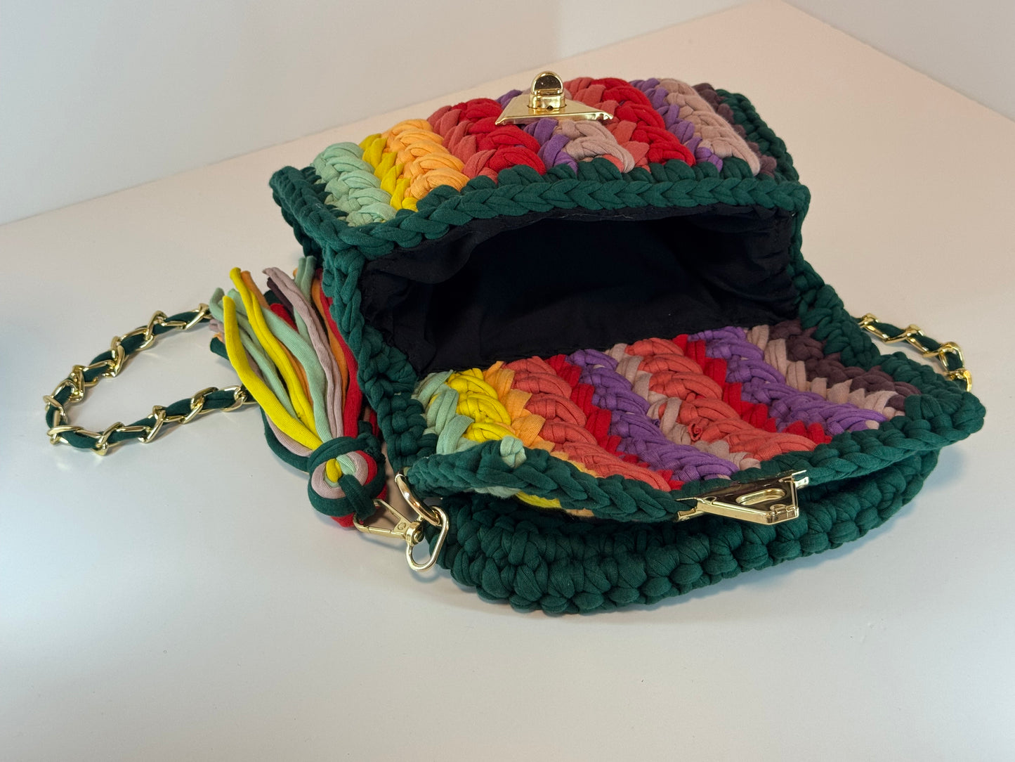 Aurora Mosaic Clutch