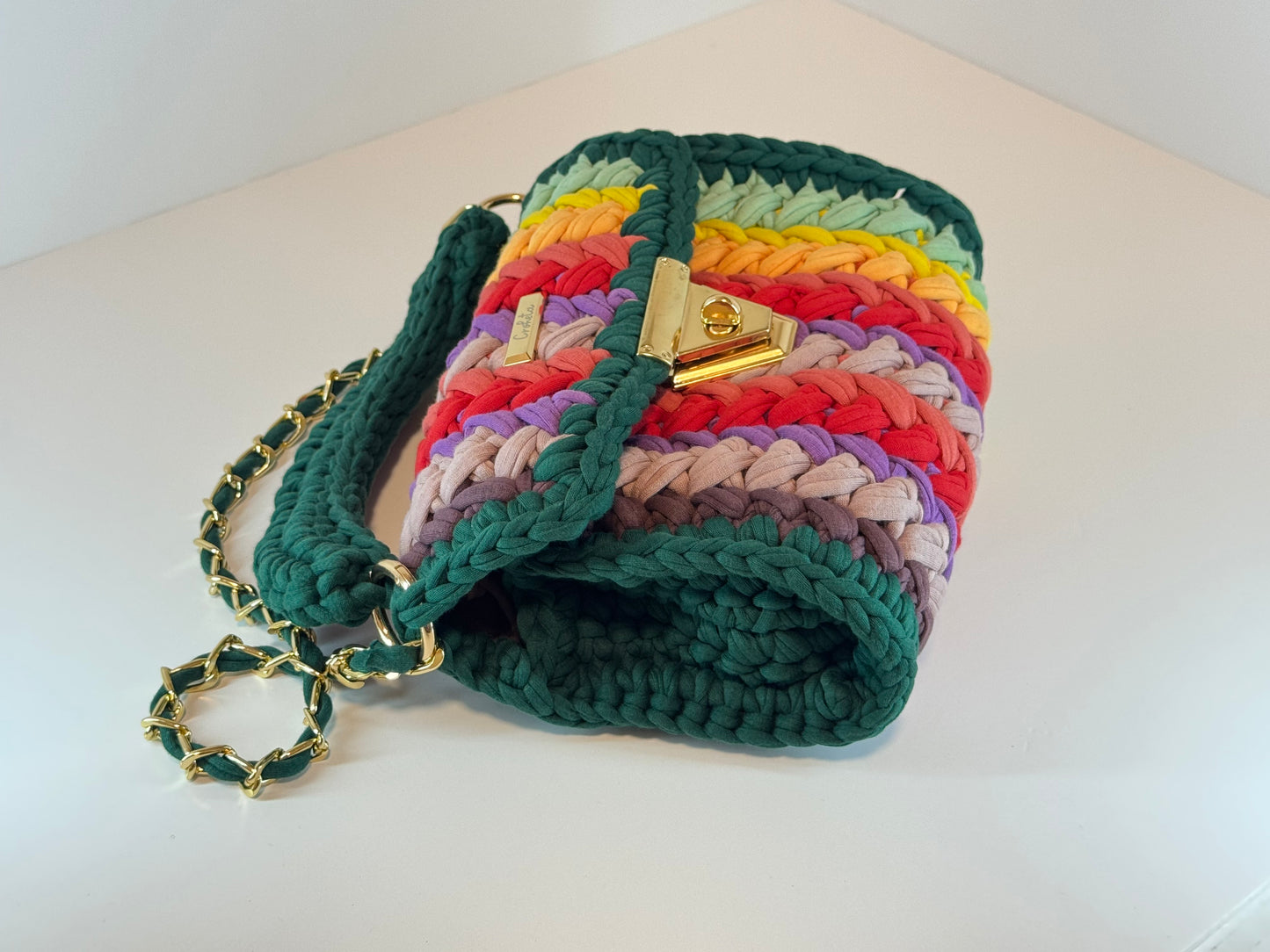 Aurora Mosaic Clutch