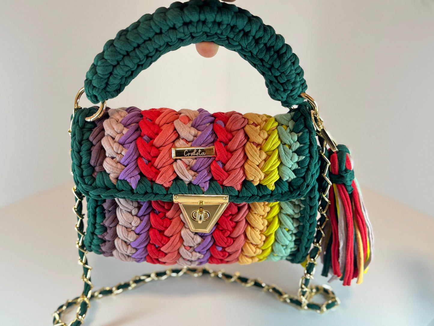 Aurora Mosaic Clutch