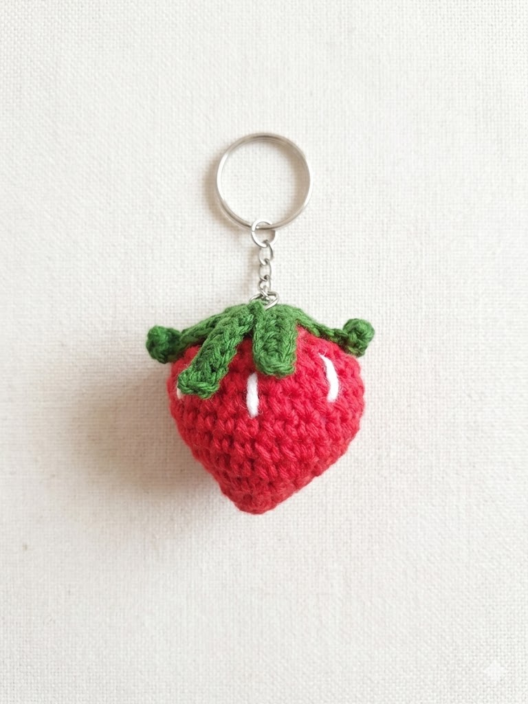 Strawberry Keychain